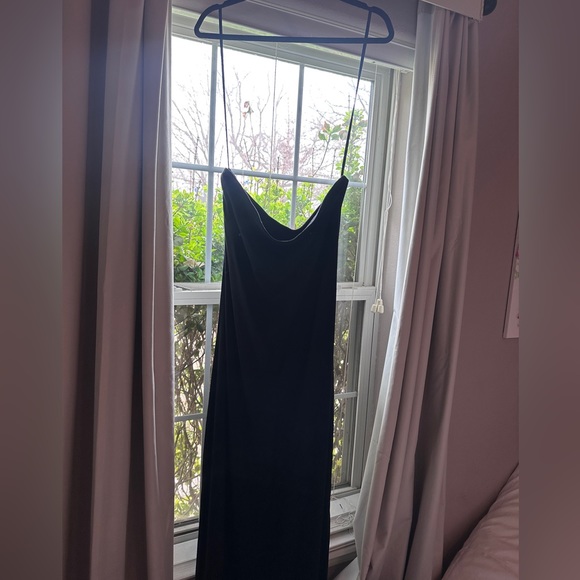 Gap Modern Strapless Split-Hem Midi Dress L - Picture 3 of 4